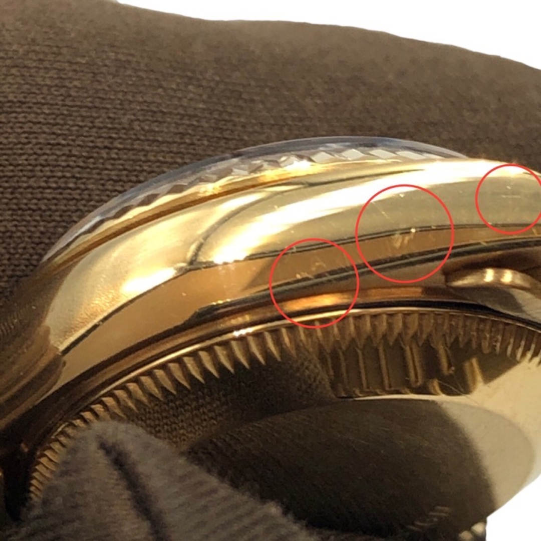 ROLEX(ロレックス)の　ロレックス ROLEX デイトジャスト 69178 シャンパン　E番 K18イエローゴールド K18YG レディース 腕時計 レディースのファッション小物(腕時計)の商品写真