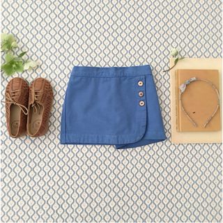 ソーアプルーム(SOOR PLOOM)のSOOR PLOOM  Olive Skort - Blue Jay  6y(パンツ/スパッツ)