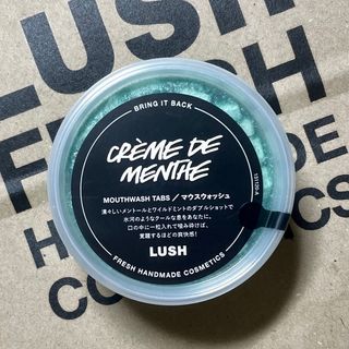 ラッシュ(LUSH)のLUSH ラッシュ　マウスウォッシュ　クレームドマントタブレット　新品未開封(マウスウォッシュ/スプレー)