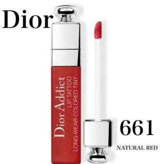 DIOR LIP TATTOO 661 NATURAL RED(口紅)