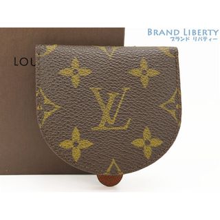 ルイヴィトン(LOUIS VUITTON)のほぼ新品ルイヴィトンモノグラムポルトモネキュヴェット馬蹄型コインケ(コインケース/小銭入れ)