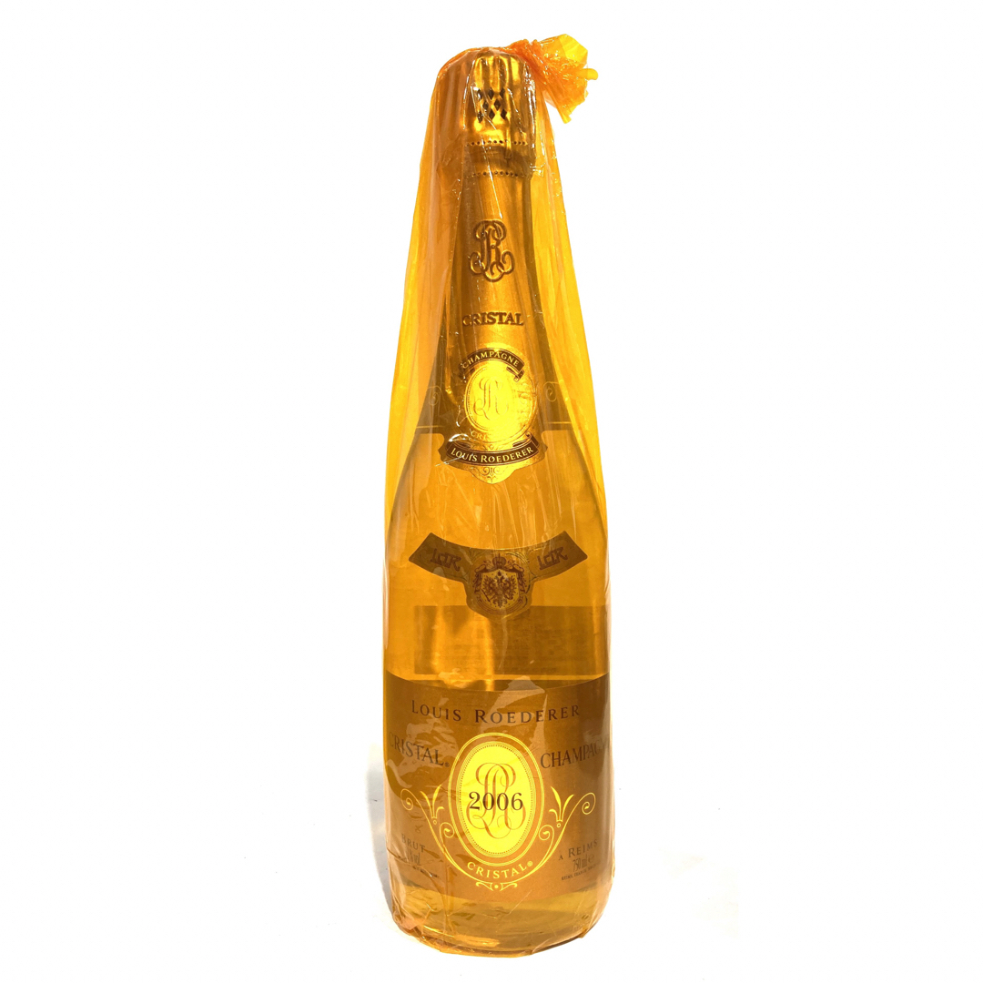 ルイ・ロデレール(ルイロデレール)の未開栓 ルイ・ロデレール クリスタル 2006 シャンパン 750ml 12%  食品/飲料/酒の酒(シャンパン/スパークリングワイン)の商品写真