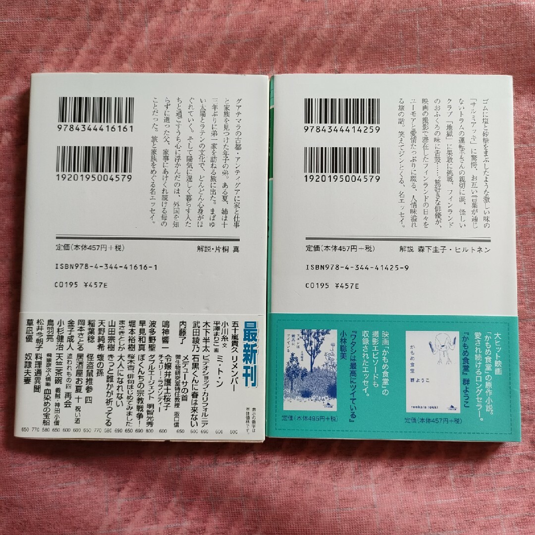 幻冬舎(ゲントウシャ)の「わたしのマトカ」「グアテマラの弟」2冊セット エンタメ/ホビーの本(その他)の商品写真