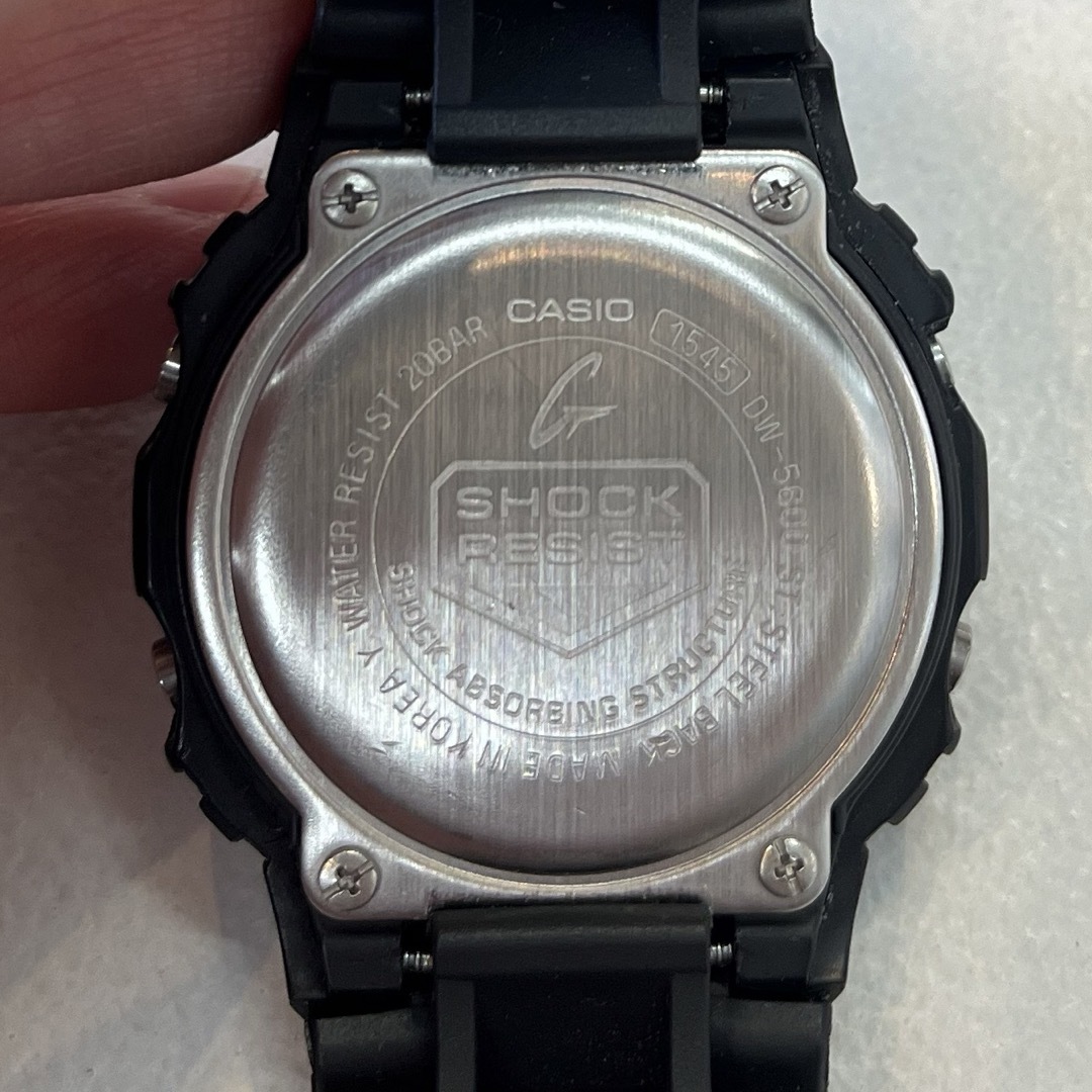 G-SHOCK(ジーショック)のG-SHOCK DW5600 スピードモデル メンズの時計(腕時計(デジタル))の商品写真