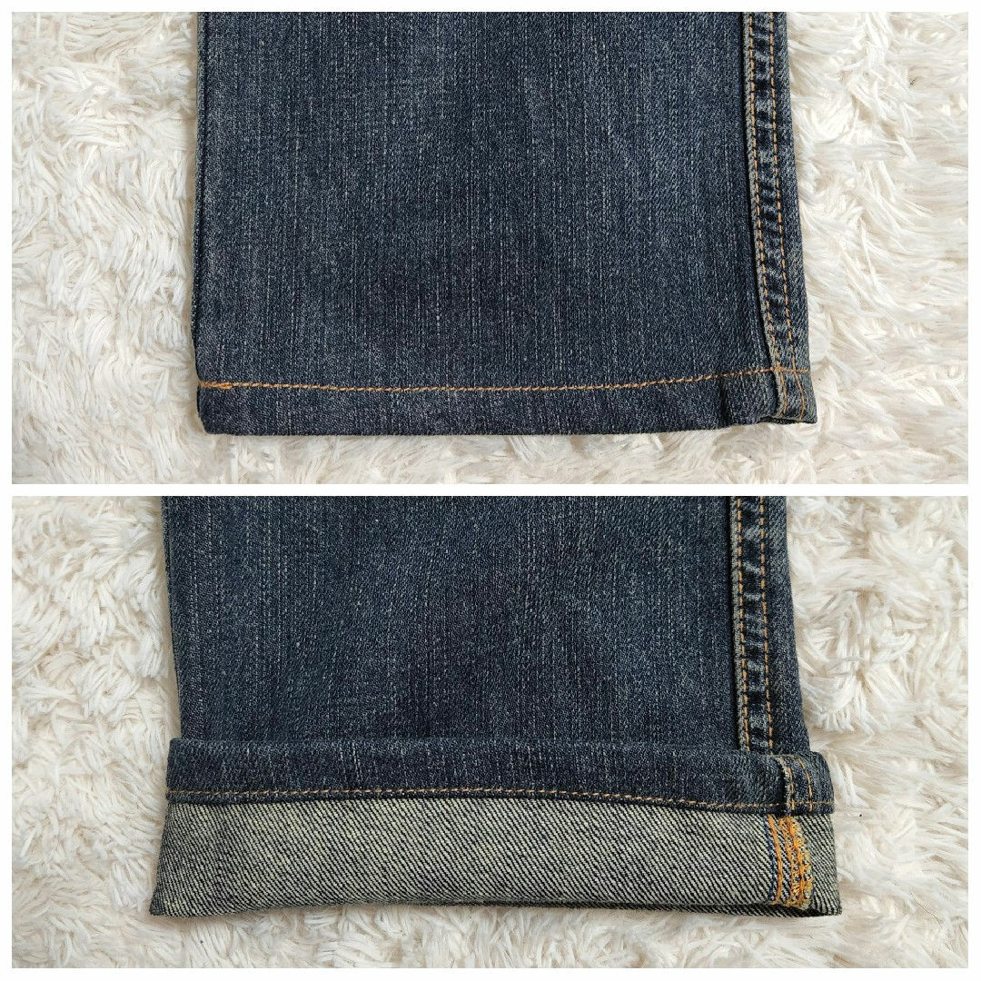 Nudie Jeans(ヌーディジーンズ)のNudie Jeans SLIMJIM ORG USED FAVORITE 刺繍 メンズのパンツ(デニム/ジーンズ)の商品写真