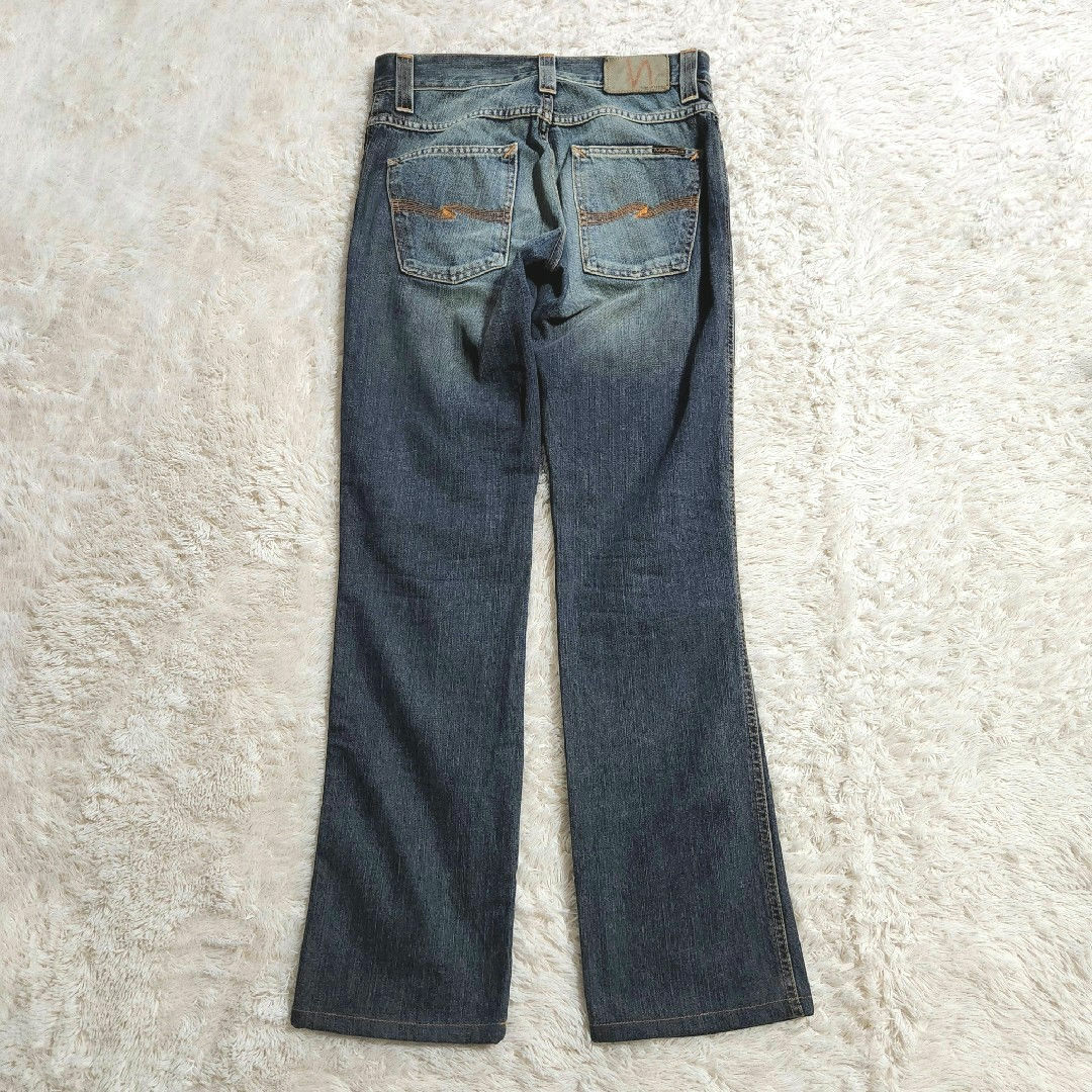 Nudie Jeans(ヌーディジーンズ)のNudie Jeans SLIMJIM ORG USED FAVORITE 刺繍 メンズのパンツ(デニム/ジーンズ)の商品写真