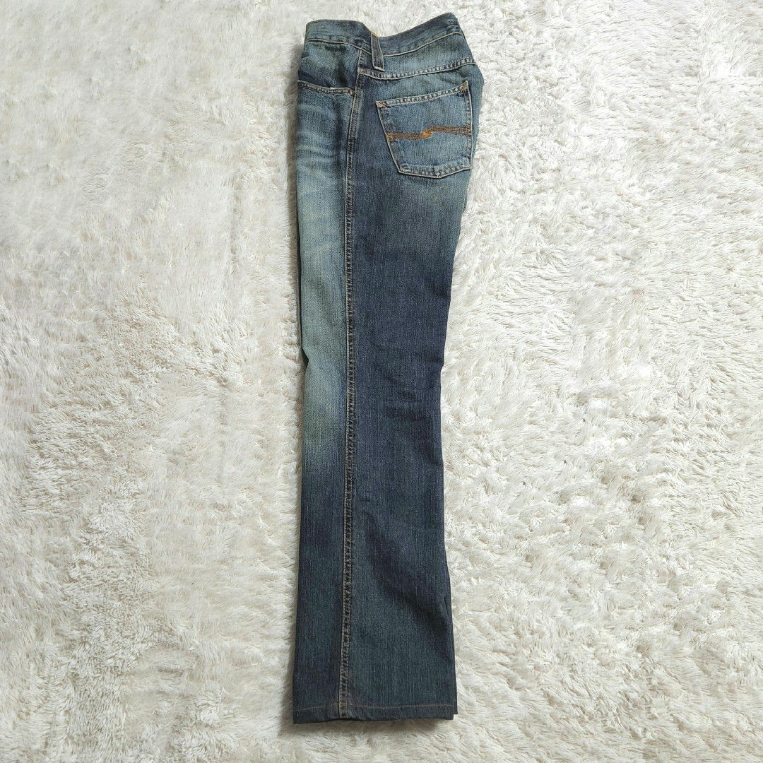 Nudie Jeans(ヌーディジーンズ)のNudie Jeans SLIMJIM ORG USED FAVORITE 刺繍 メンズのパンツ(デニム/ジーンズ)の商品写真