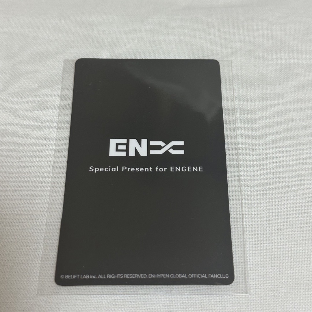ENHYPEN(エンハイプン)のジェイ トレカ enhypen アンケートトレカ エンタメ/ホビーのCD(K-POP/アジア)の商品写真