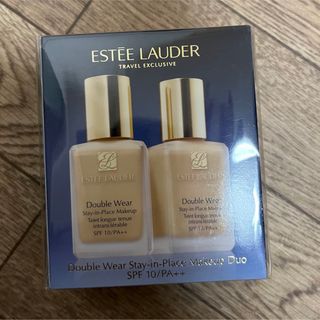 エスティローダー(Estee Lauder)のエスティローダーダブルウェア2点セット　1W1(ファンデーション)