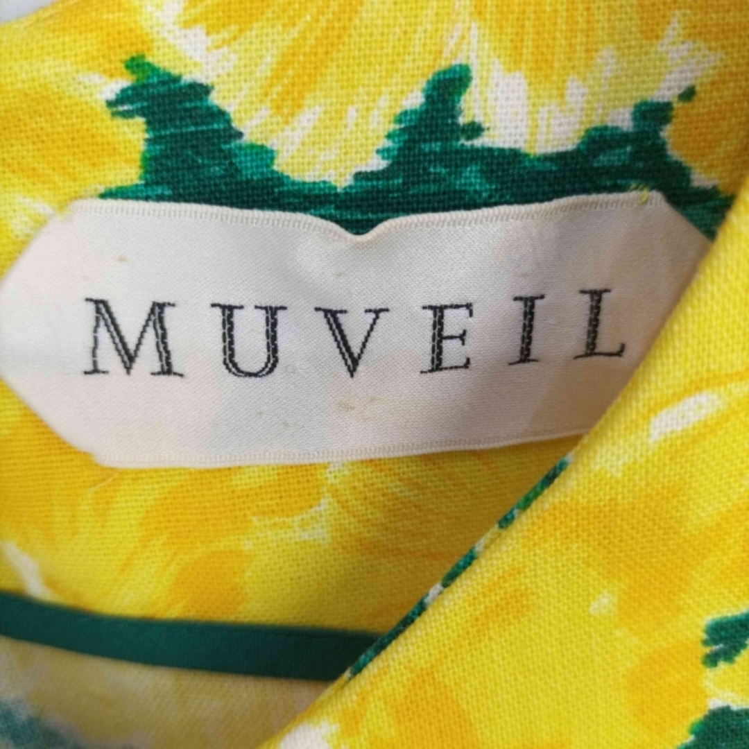 MUVEIL WORK(ミュベールワーク)のMUVEIL(ミュベール) 花柄 ノースリーブワンピース レディース ワンピース レディースのワンピース(その他)の商品写真