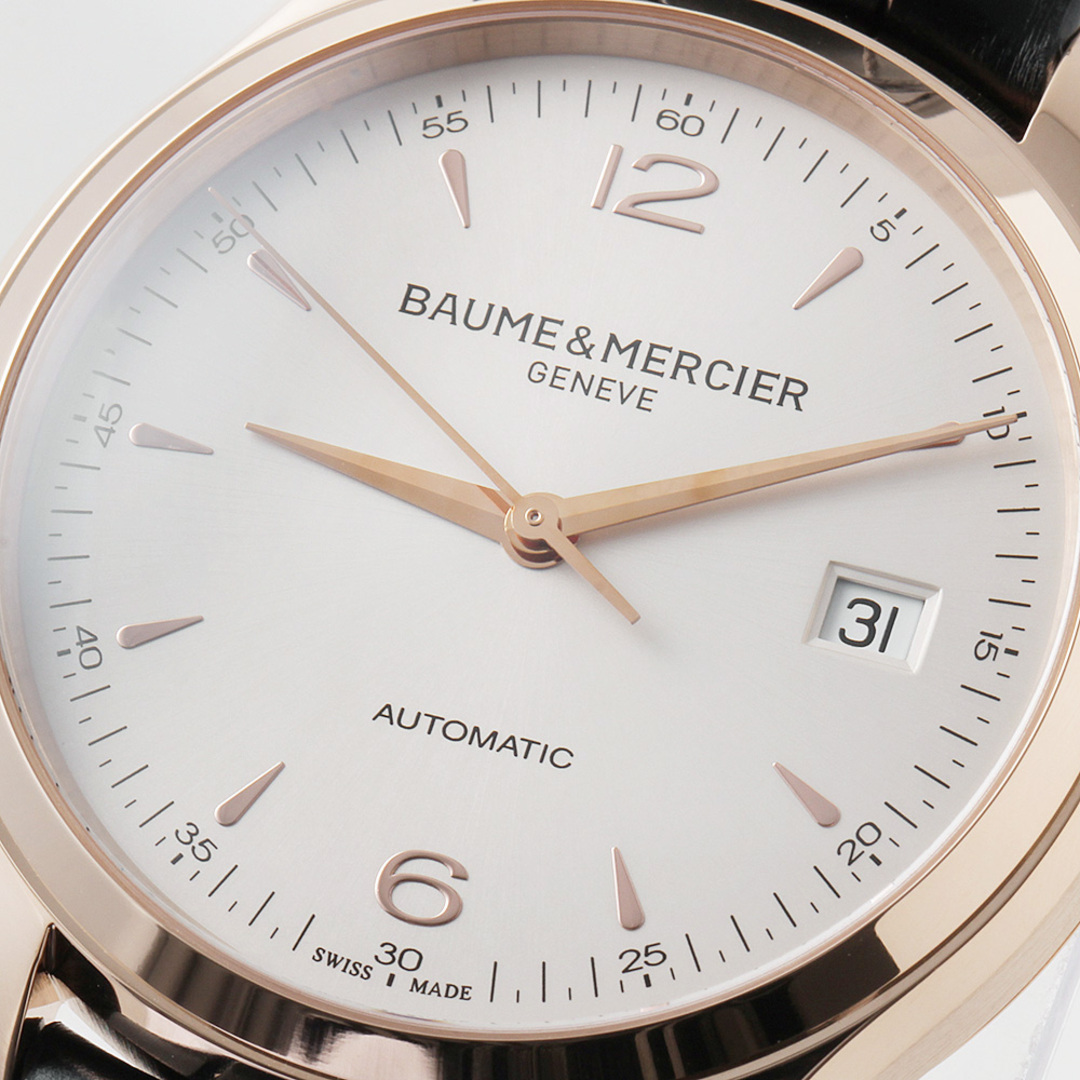 BAUME&MERCIER(ボームエメルシエ)のボーム＆メルシエ クリフトン MOA10058 メンズ 中古 腕時計 メンズの時計(腕時計(アナログ))の商品写真