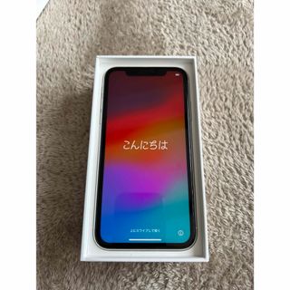 アイフォーン(iPhone)のiPhone XR 本体 White 128GB(スマートフォン本体)