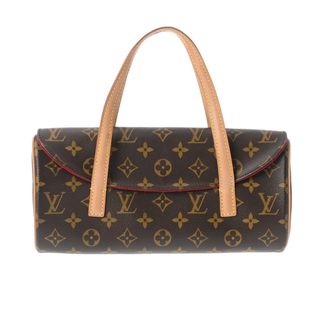 ルイヴィトン(LOUIS VUITTON)のルイヴィトン モノグラム ソナチネ  ハンドバッグ ブラウン(ハンドバッグ)