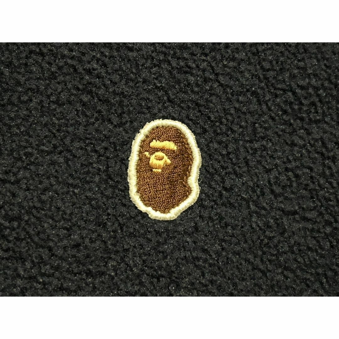 A BATHING APE(アベイシングエイプ)の＊アベイシングエイプAPE ワンポイント フリース ジップパーカー M メンズのジャケット/アウター(その他)の商品写真