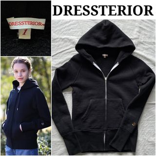 ドレステリア(DRESSTERIOR)のDRESSTERIOR ドレステリア ジップアップパーカー サイズ1 ブラック(パーカー)