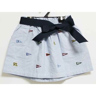 ラルフローレン(Ralph Lauren)の‡ラルフローレン/Ralph Lauren‡110cm スカート ブルー【中古】子供服 キッズ kids 女の子 春夏 404032 bottoms(スカート)