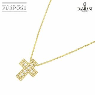 ダミアーニ(Damiani)のダミアーニ DAMIANI ベルエポック XS サイドダイヤ ネックレス 50cm K18 YG イエローゴールド 750【証明書付き】 VLP 90199197(ネックレス)