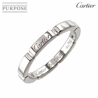 カルティエ(Cartier)のカルティエ  Cartier マイヨン パンテール #55 リング K18 WG ホワイトゴールド 750 指輪 VLP 90212361(リング(指輪))