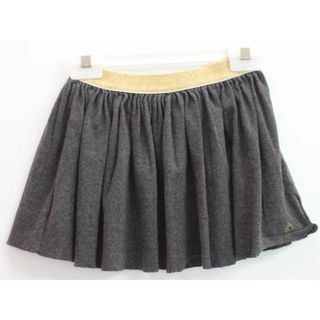 プチバトー(PETIT BATEAU)の【値下げ!】◇プチバトー/PETIT BATEAU◇110cm スカート グレー×ゴールド【中古】子供服 キッズ kids 女の子 春夏秋 110132 bottoms(スカート)