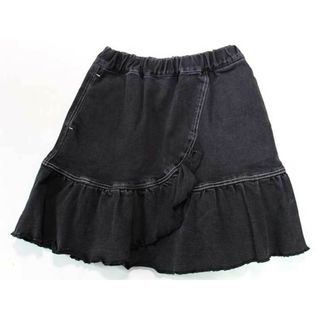 コムサイズム(COMME CA ISM)の【値下げ!】☆コムサ・フィユ/COMME CA FILLE☆130cm スカート グレー 【中古】子供服 キッズ kids 女の子 春夏秋冬 123032 bottoms(スカート)