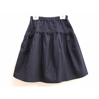 ファミリア(familiar)の【春物 新入荷!】▲ファミリア/familiar▲140cm スカート 濃紺【中古】子供服 キッズ kids ジュニア 女の子 春夏 bottoms 222042(スカート)