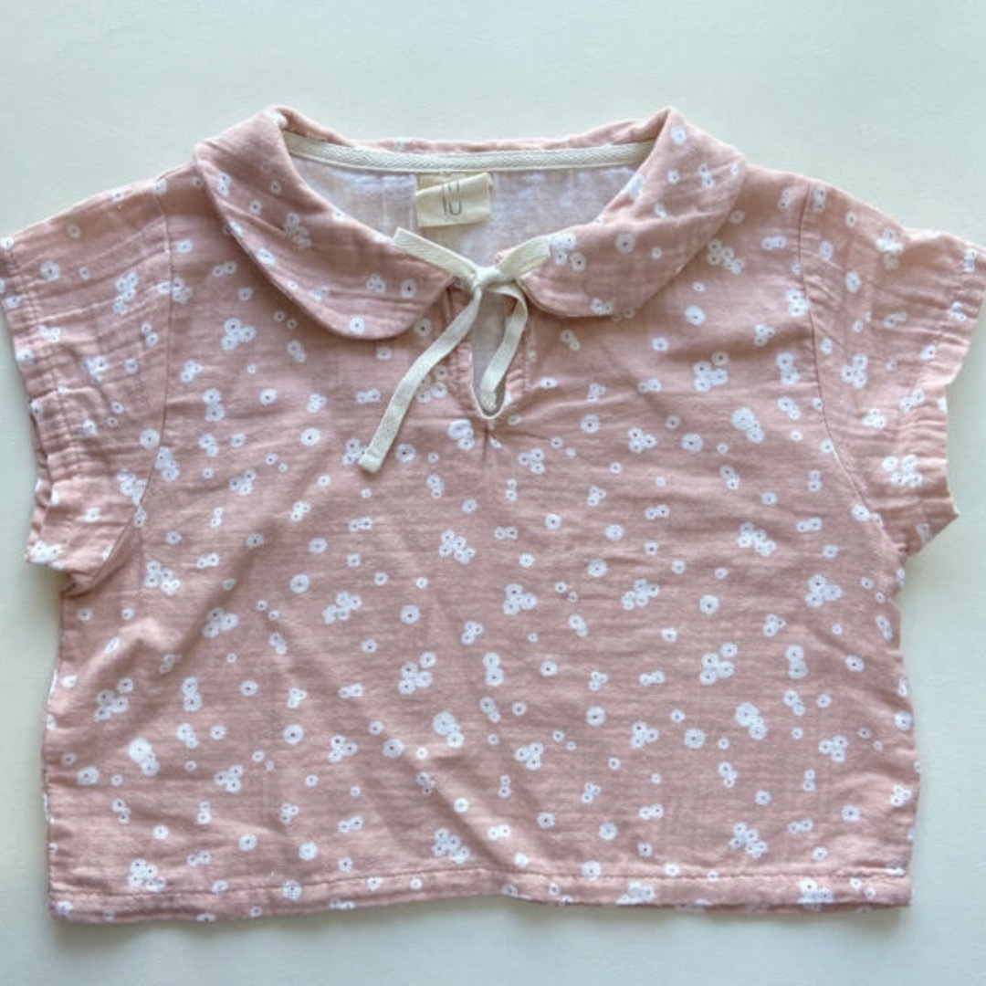 Caramel baby&child (キャラメルベビー&チャイルド)のLiiLU ORGANICS lara blouse キッズ/ベビー/マタニティのキッズ服女の子用(90cm~)(ブラウス)の商品写真