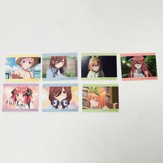 五等分の花嫁 and gallery バレンタイン ステッカー 7種(キャラクターグッズ)