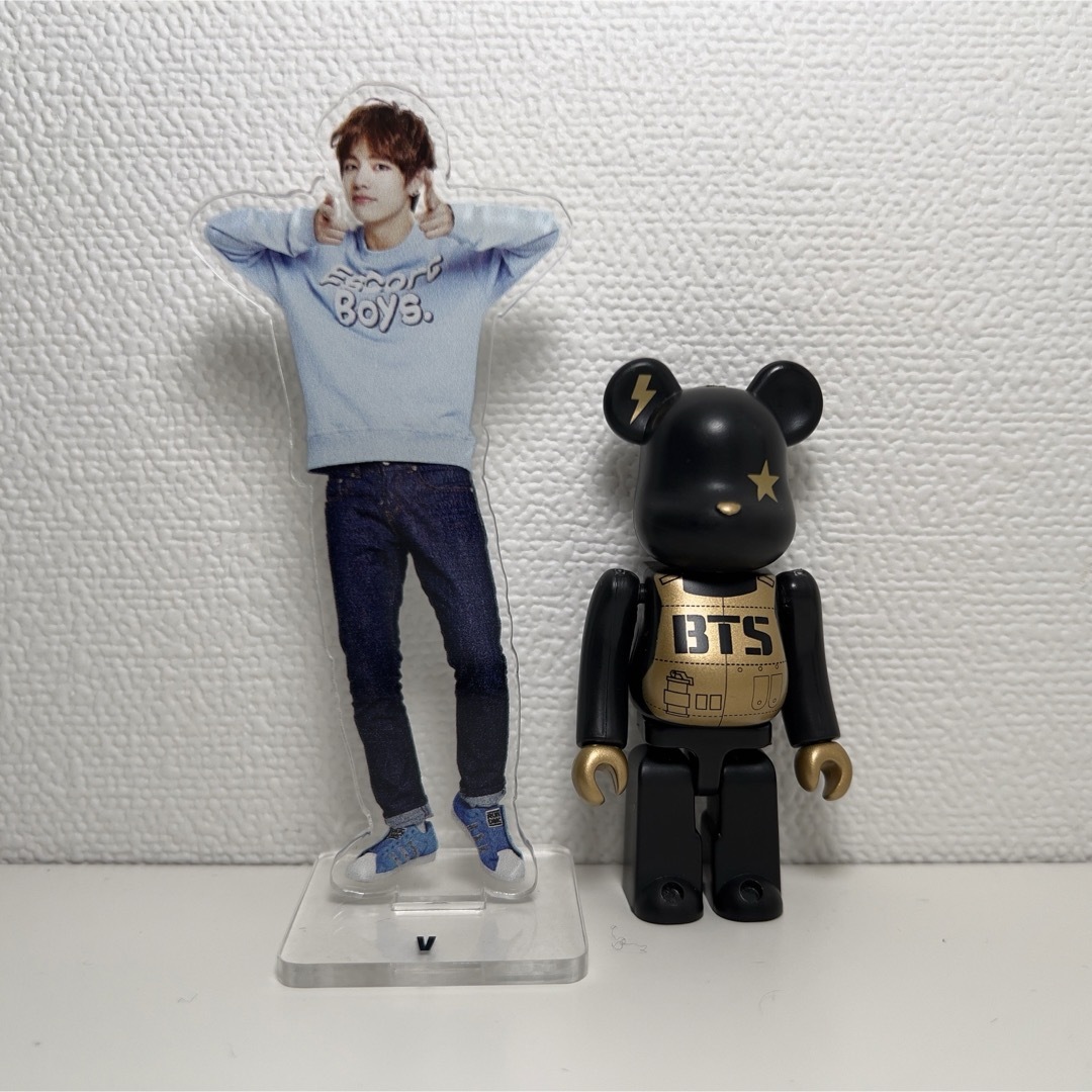 BE@RBRICK(ベアブリック)のBTS 防弾少年団　BE@RBRICK 2015年　日本デビュー1周年記念 エンタメ/ホビーのタレントグッズ(アイドルグッズ)の商品写真