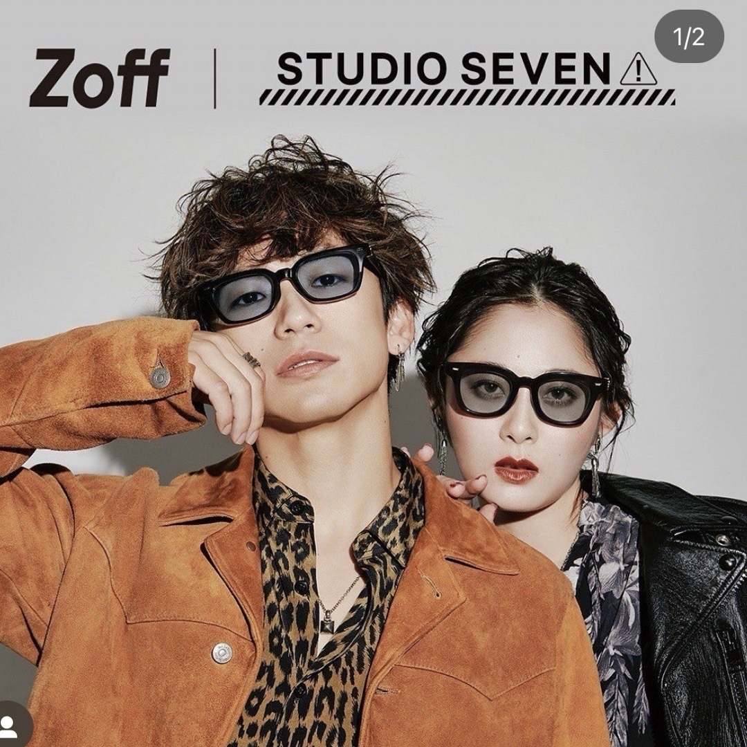 三代目 J Soul Brothers(サンダイメジェイソウルブラザーズ)のZoff サングラス　studio seven コラボ　NAOTO EXILE レディースのファッション小物(サングラス/メガネ)の商品写真