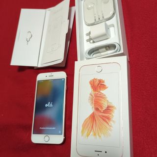 iPhone 6s ローズゴールド 128 GB 箱・備品付(スマートフォン本体)