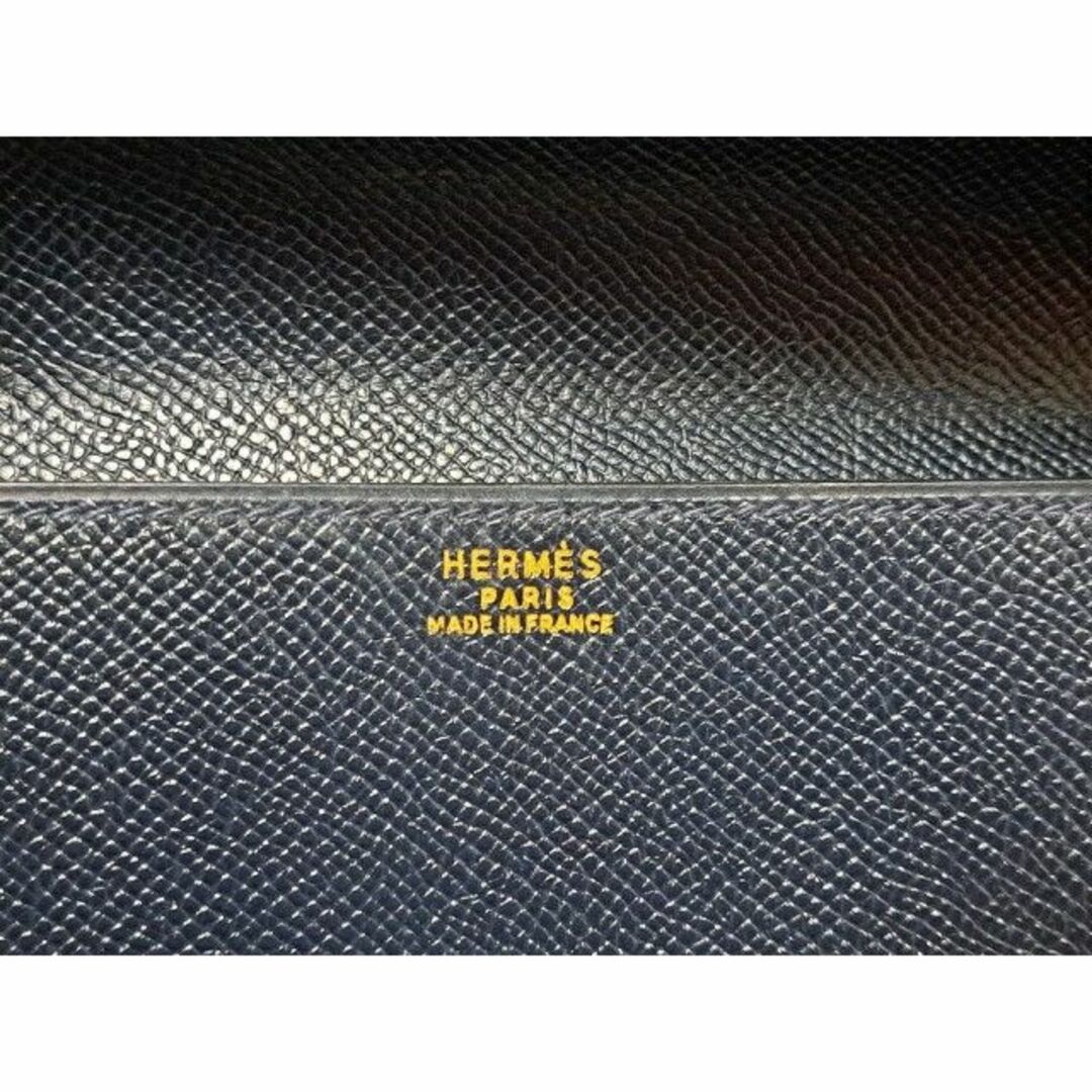 Hermes(エルメス)のエルメス クラッチバッグ ヴィンテージ ネイビー クシュベル 紺 クラッチ レディースのバッグ(クラッチバッグ)の商品写真