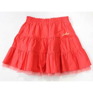 ファミリア(familiar)の☆ファミリア/familiar☆110cm スカート オレンジ系 【中古】子供服 キッズ kids 女の子 春夏 414032 bottoms(スカート)