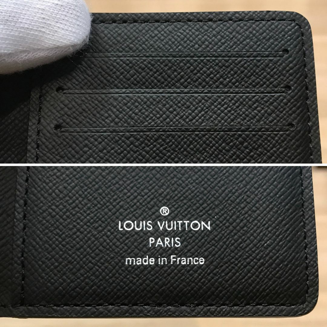 LOUIS VUITTON(ルイヴィトン)の超美品 ルイヴィトン 現行 エクリプス オーガナイザードゥポッシュ カードケース メンズのファッション小物(名刺入れ/定期入れ)の商品写真