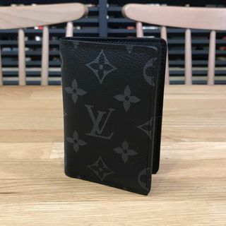 ルイヴィトン(LOUIS VUITTON)の超美品 ルイヴィトン 現行 エクリプス オーガナイザードゥポッシュ カードケース(名刺入れ/定期入れ)