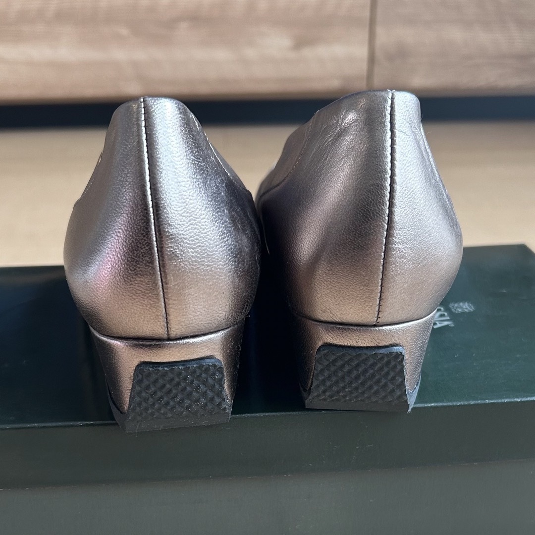 【新品未使用】HASSIA ドイツ　靴　コンフォートシューズ　ウェッジソール レディースの靴/シューズ(ハイヒール/パンプス)の商品写真