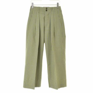 【PLANC】CHECK TROUSERS チェック トラウザーパンツ(その他)