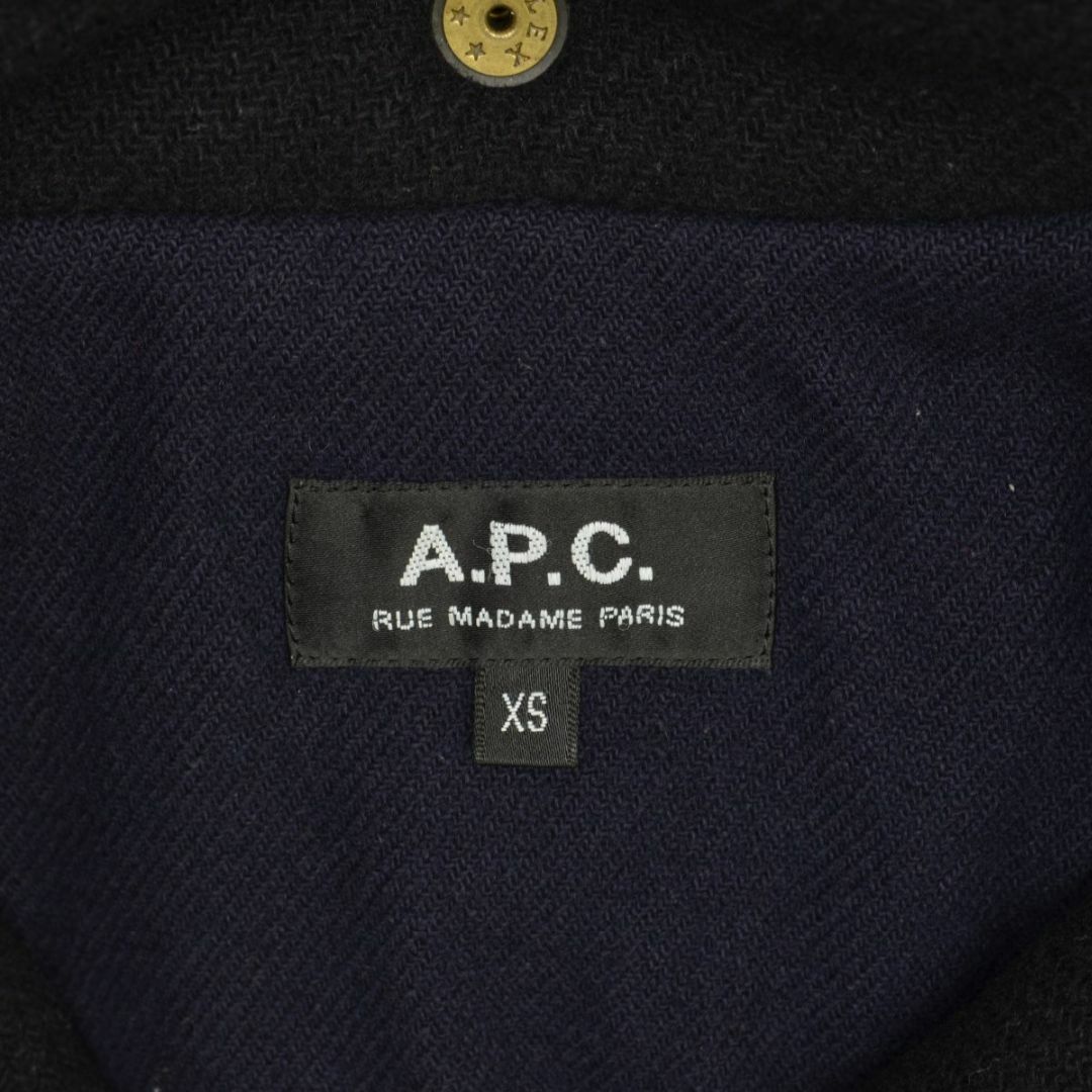 A.P.C(アーペーセー)の【APC】フード付中綿メルトンウールコート メンズのジャケット/アウター(その他)の商品写真