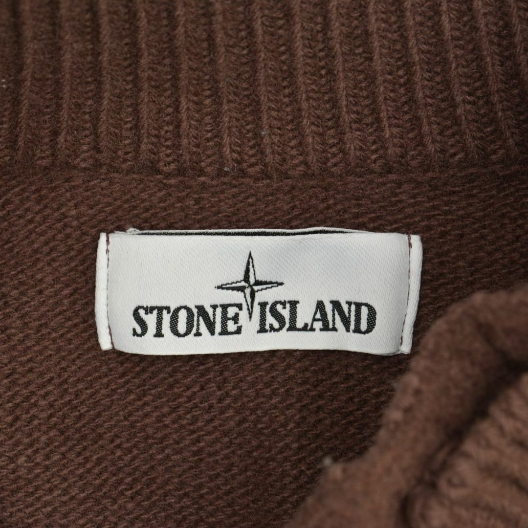 STONE ISLAND(ストーンアイランド)の【STONEISLAND】7515547A3 V0076 ニット長袖カーディガン メンズのトップス(カーディガン)の商品写真