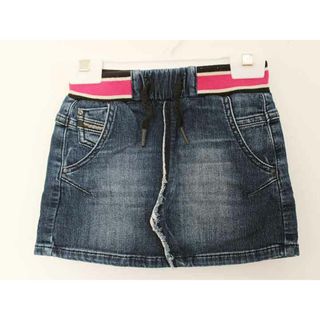 †ディーゼルキッズ/DIESEL kids†106-110cm(4) スカート インディゴ【中古】子供服 キッズ kids 女の子 春秋冬 202122 bottoms