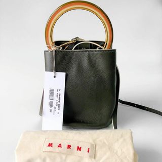 マルニ(Marni)のMARNI マルニ　パニエ　サークル　バケットバッグ ハンド　ショルダー(ショルダーバッグ)