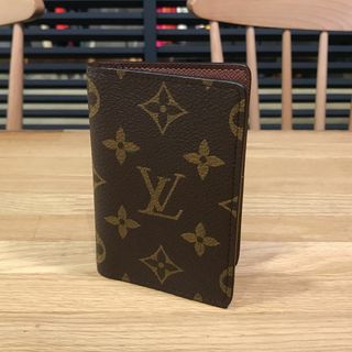 ルイヴィトン(LOUIS VUITTON)の新品同様 ルイヴィトン 現行 モノグラム オーガナイザードゥポッシュ(名刺入れ/定期入れ)