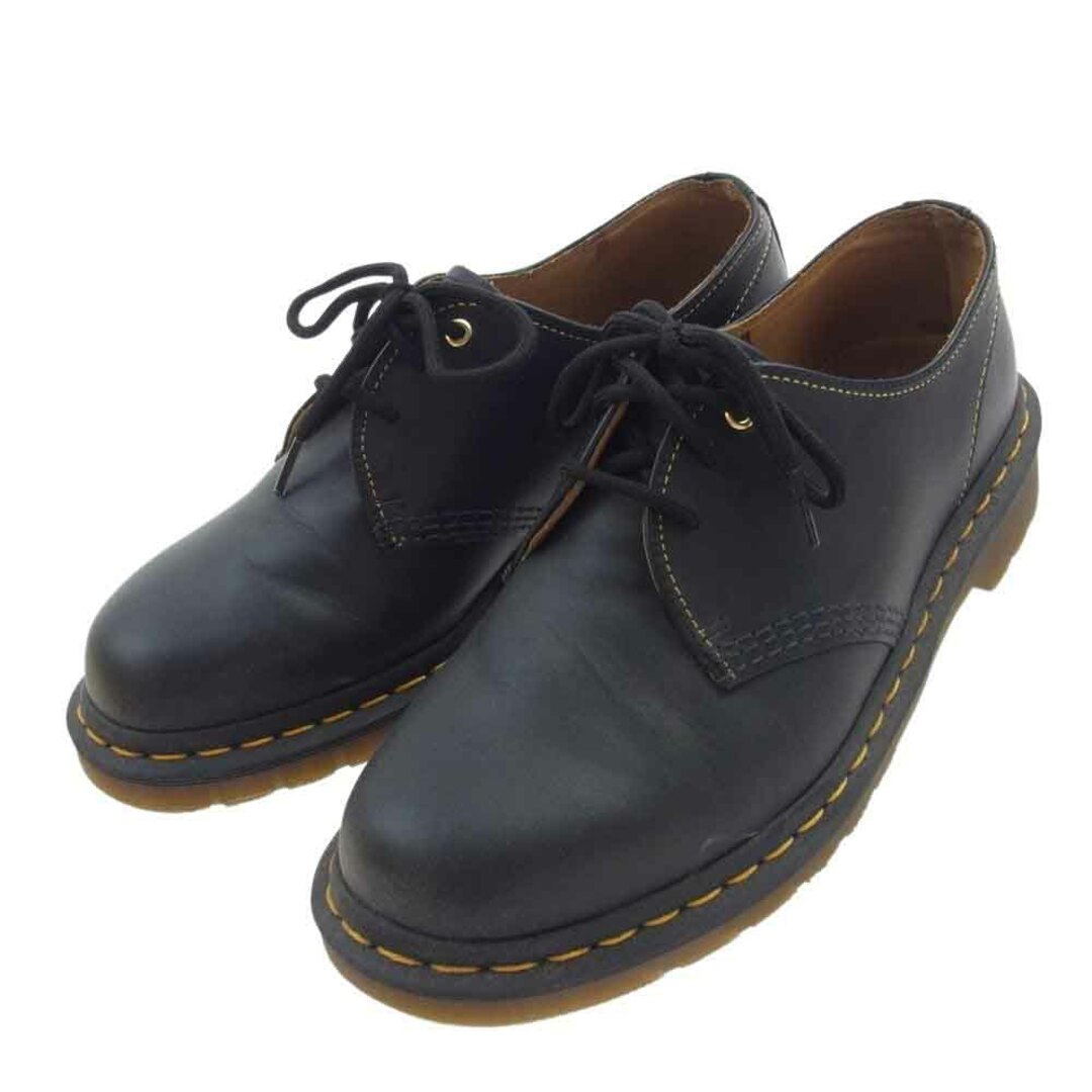 Yohji Yamamoto(ヨウジヤマモト)のYohji Yamamoto ヨウジヤマモト 23151001 DR.MARTENS ドクターマーチン 1461 YY GS 3ホール レザー シューズ ブラック系 UK7【中古】 メンズの靴/シューズ(その他)の商品写真