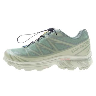 サロモン(SALOMON)のsalomon サロモン スニーカー 472920 XT-6 Gore-Tex Desert Sage Lily Pad ゴアテックス デザートセージ 防水 スニーカー 27cm【新古品】【未使用】【中古】(スニーカー)