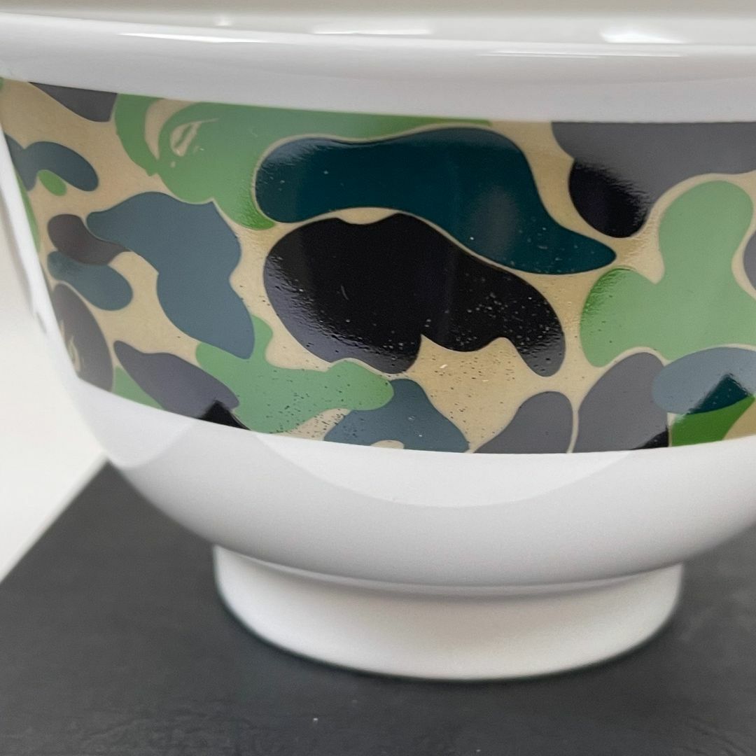 A BATHING APE(アベイシングエイプ)の A BATHING APE ABC CAMO RICE BOWL M ア ベイ インテリア/住まい/日用品のキッチン/食器(食器)の商品写真