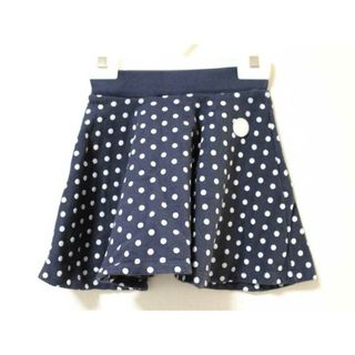 プチバトー(PETIT BATEAU)の【値下げ!】《プチバトー/PETIT BATEAU》104cm スカート 紺×白【中古】子供服 キッズ kids 女の子 春夏 124032 bottoms(スカート)