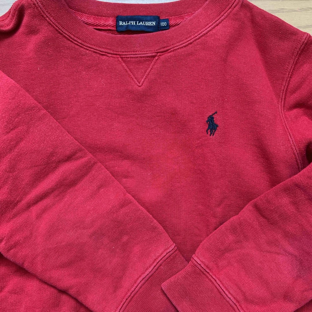 Ralph Lauren(ラルフローレン)のラルフローレン　トレーナー100 キッズ/ベビー/マタニティのキッズ服男の子用(90cm~)(Tシャツ/カットソー)の商品写真