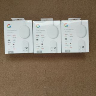 グーグル(Google)のChromecast with Google TV (HD）純正品　３台　新品(その他)