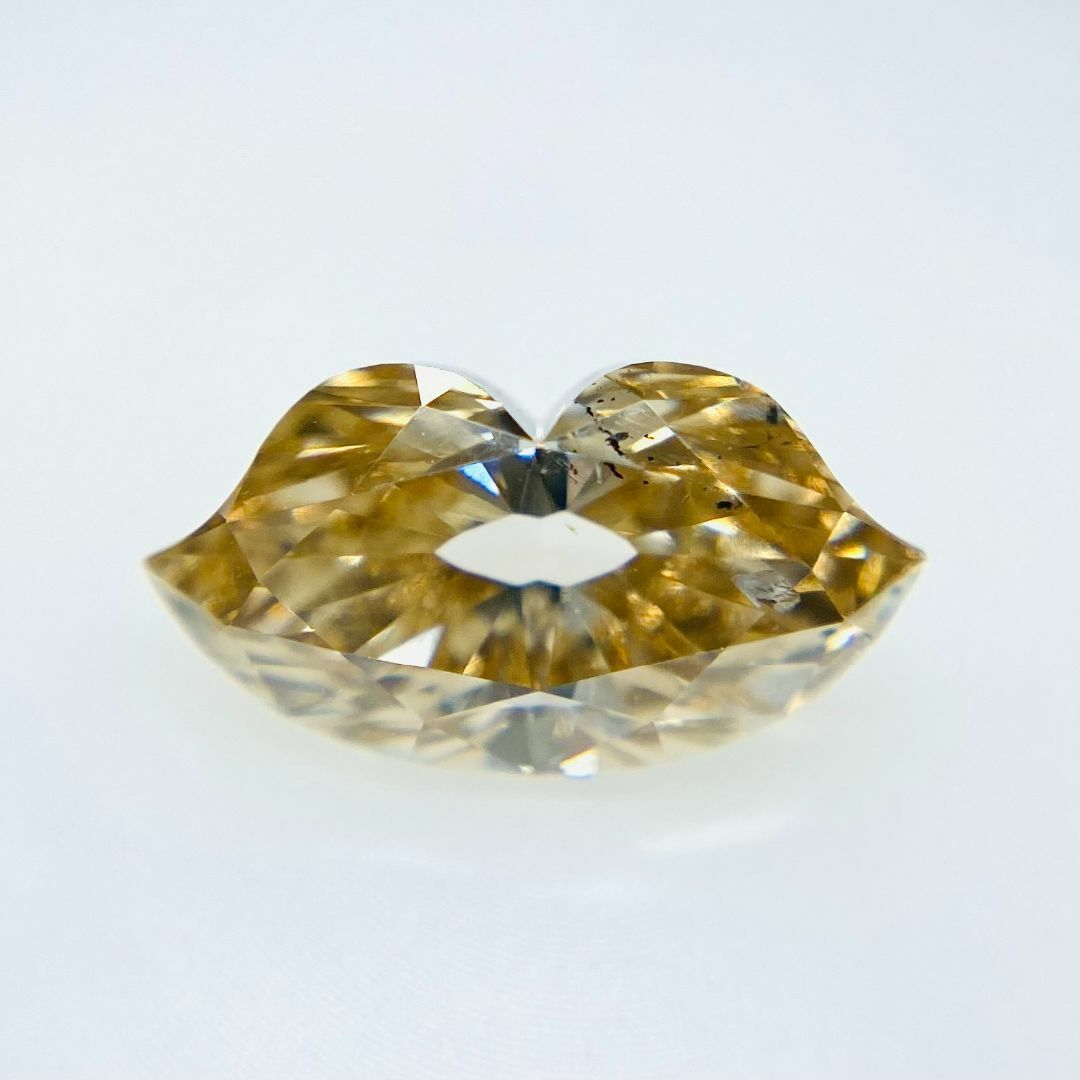 LIPS！唇の形！BROWNカラー SI2/1.427ct/RT2624/CGL レディースのアクセサリー(その他)の商品写真