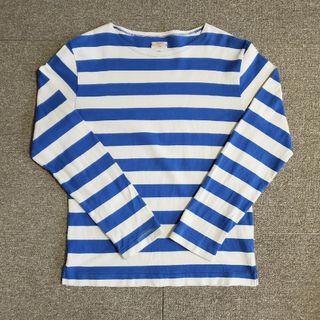 テンダーロイン(TENDERLOIN)のブッチャープロダクツ ボーダーTシャツ レア38 アットラスト TIMEWORN(シャツ)