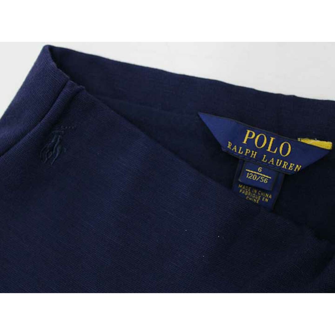 Ralph Lauren(ラルフローレン)の【値下げ!】▽ラルフローレン/Ralph Lauren▽120cm インナーパンツ付きスカート 紺【中古】子供服 キッズ kids 女の子 春夏秋 217032 bottoms キッズ/ベビー/マタニティのキッズ服女の子用(90cm~)(スカート)の商品写真